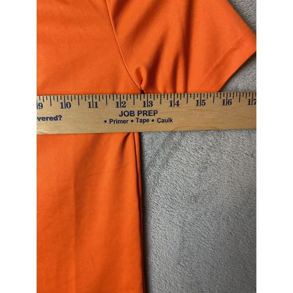 Athletic Works Youth S Performance Tee Orange Geometric Graphic